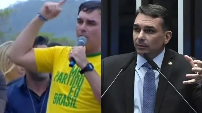 Flávio Bolsonaro inicia campanha eleitoral e dispara: “Eu sou o único que pode sentar e fazer os melhores acordos comerciais”