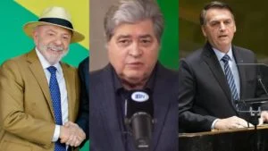 Em estreia de programa, Datena elogia Lula e alfineta Bolsonaro: “Pelé da política”