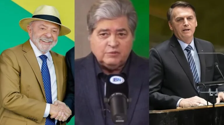 Em estreia de programa, Datena elogia Lula e alfineta Bolsonaro: “Pelé da política”