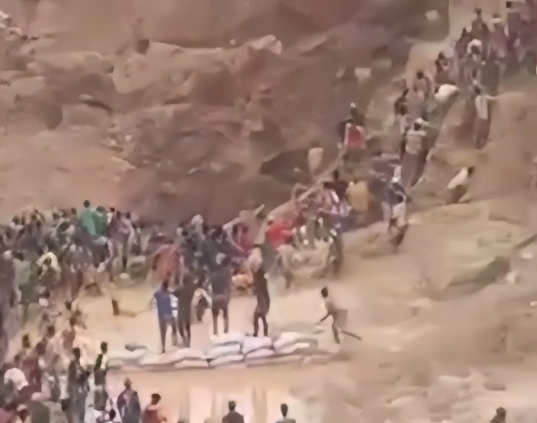 Imagens fortes: deslizamento em mina de ouro deixa mais de 100 m*rtos na República Centro Africana