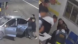Desespero: pais pedem socorro a policiais após filho de 2 anos convulsionar dentro do carro