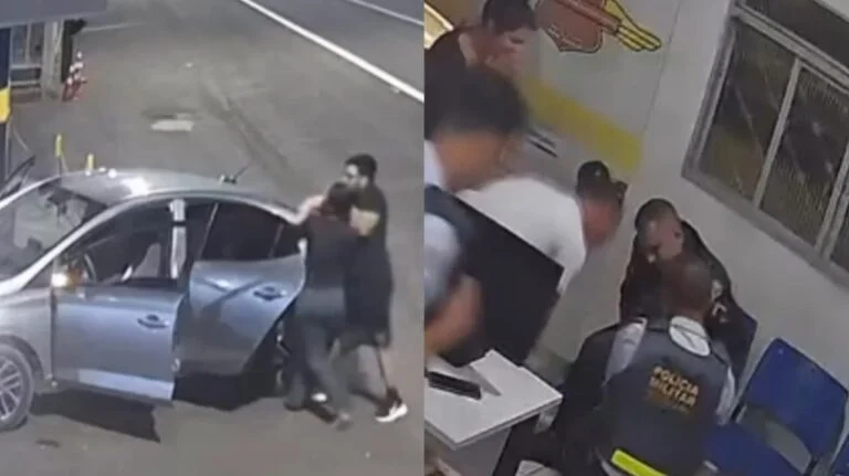 Desespero: pais pedem socorro a policiais após filho de 2 anos convulsionar dentro do carro