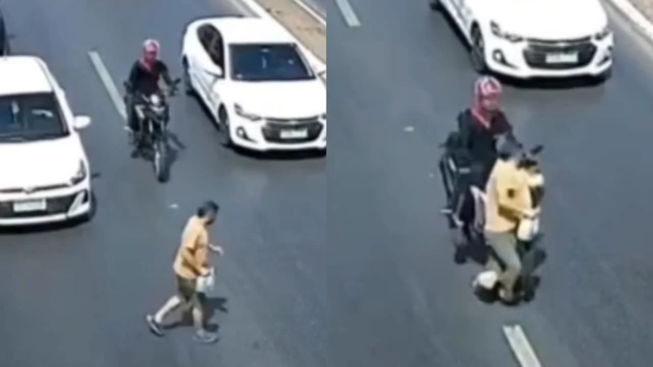 Tragédia: homem é atropelado por motociclista ao tentar atravessar via movimentada e m*rre no local