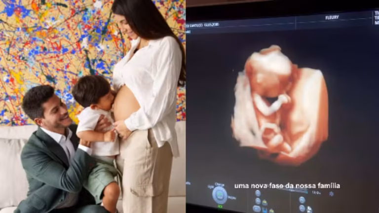 Arthur Aguiar e Jheny Santucci anunciam segunda gravidez do casal: “Agora somos 5”