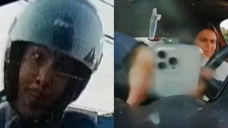 Revoltante: influenciadora é assaltada dentro de carro após criminoso quebrar vidro e levar celular