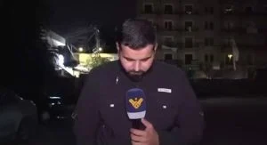Explosão causa pânico durante transmissão ao vivo de TV no Líbano e atinge repórter e cinegrafista; saiba o que aconteceu
