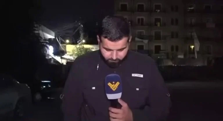 Explosão causa pânico durante transmissão ao vivo de TV no Líbano e atinge repórter e cinegrafista; saiba o que aconteceu