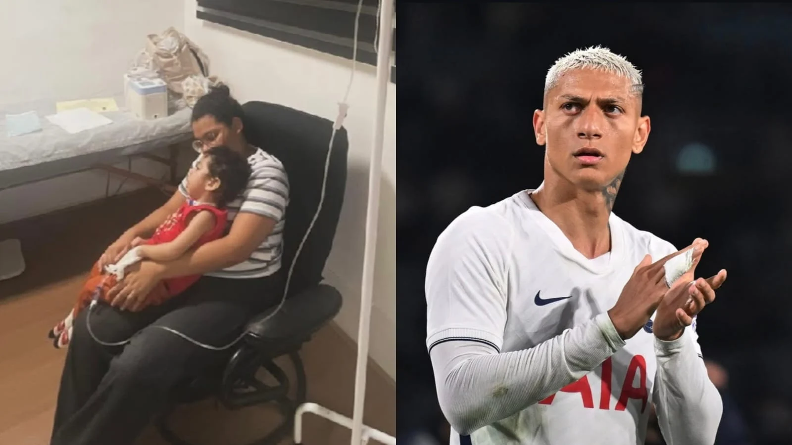 Mulher publica vídeo agradecendo a Richarlison por ajuda de tratamento do filho: “Ele doou o valor completo”