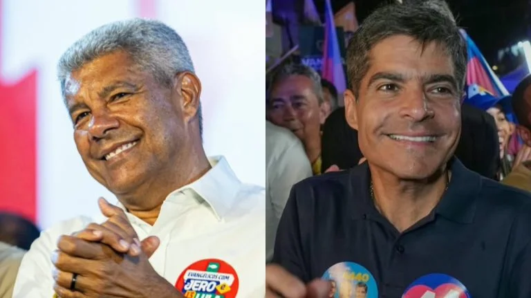 Jerônimo Rodrigues passa ACM Neto e assume liderança na disputa ao Governo da Bahia, aponta pesquisa Atlaslntel/A TARDE