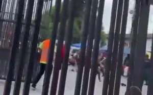 Briga entre torcedores do Remo e Flamengo causa correria no Mangueirão; assista