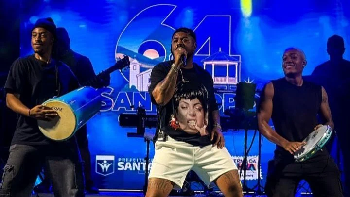 Diggo comemora primeiro show em Santanópolis “é um sonho ver o pagode ganhando espaço no interior da Bahia”