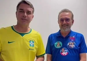 Prefeito de Cruz das Almas reafirma apoio a Flávio Bolsonaro em agenda na Bahia: “Bolsonaristas de fé”