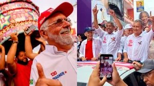 Jaques Wagner aponta que reeleger lula é questão de sobrevivência: “É com ele que o Brasil vai continuar respeitado”