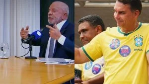 Flávio e Lula decidem não se enfrentar em debate da Record e emissora toma decisão surpreendente