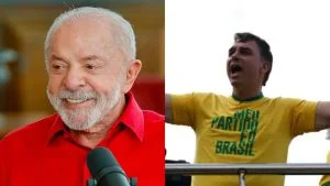 Pesquisa Atlaslntel aponta empate técnico entre Lula e Flávio Bolsonaro nas simulações de 1º e 2º turno para presidência
