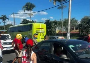 Mulher é presa após arremessar lata de tinta em Jerônimo Rodrigues