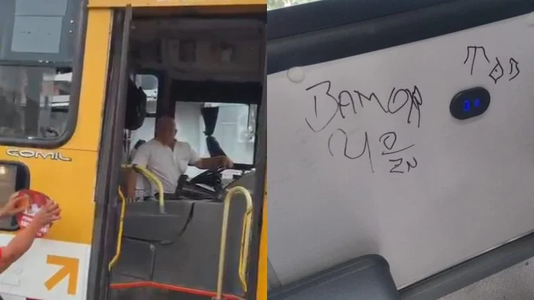 Frota recém entregue em Salvador é alvo de pichação e danos aos veículos