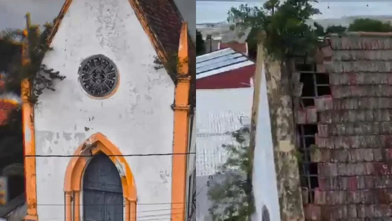 Prefeitura de Itaparica enfrenta cobranças enquanto igreja histórica passa por problemas estruturais