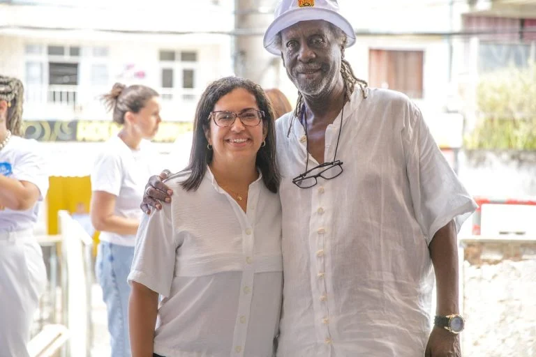 Vice prefeita de Salvador acompanha avanço das obras na sede do Ilê Aiyê: “Símbolo de resistência”
