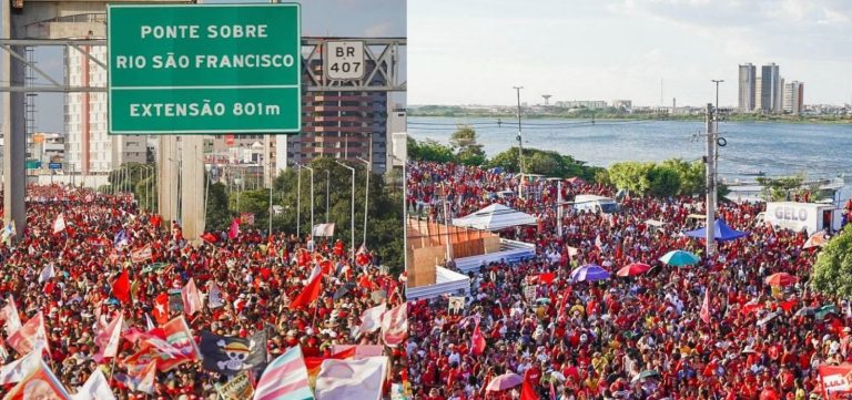 Lula reúne multidão em Petrolina e aposta em virada no segundo turno
