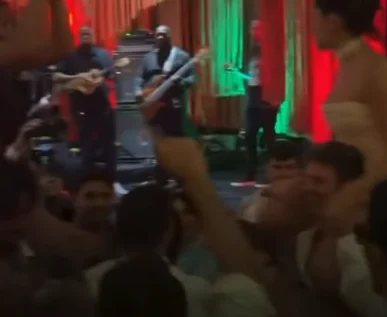 É a Bahia! Psirico agita festa de casamento de Juliette e Kaique Cerviny