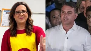 Deputada pede retenção de passaporte de Flávio Bolsonaro para evitar possível saída do senador do país: “O Brasil não pode co