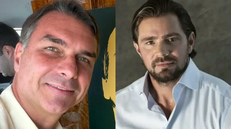 Relatório da PF revela vínculo de Flávio Bolsonaro com conta ligada a jato de Vorcaro, diz colunista