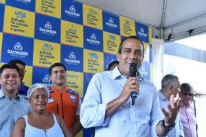Prefeitura de Salvador investe valor milionário em obra de contenção de encosta, pavimentação e urbanização em Brotas