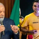 Lula aparece com vantagem contra Flávio Bolsonaro em pesquisa divulgada pelo Real Time Big Data; cenário muda no 2° turno