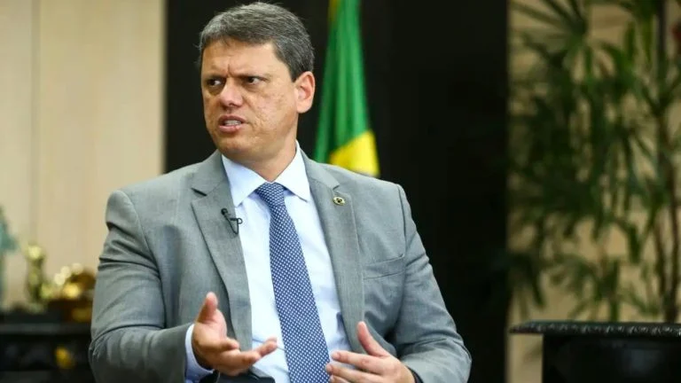 Tarcísio diz estar otimista para reeleição ao Governo de São Paulo: “Recebemos muito carinho”