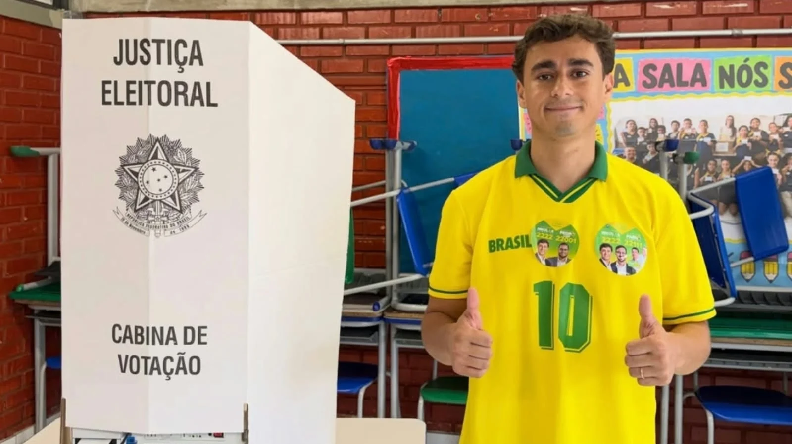 Nikolas Ferreira é o primeiro deputado federal reeleito em Minas Gerais com apenas 29% das urnas apuradas
