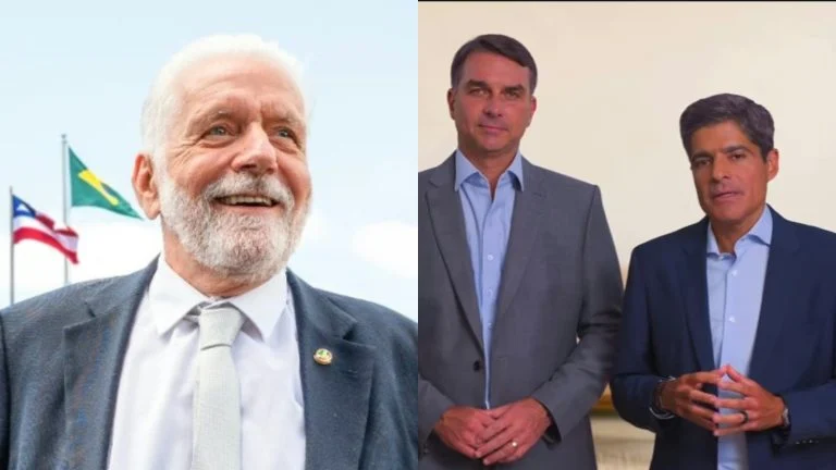 Wagner comenta possível interesse de ACM Neto por ministério de Flávio Bolsonaro: “Uma hipótese”