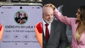 Presidente diz que vai usar celular de Janja para entrar em comunidade no WhatsApp em caso de meta alcançada pelo “Exército d