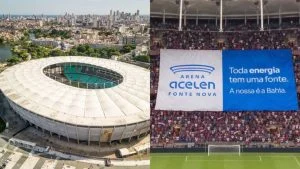 Arena Fonte Nova passa a levar marca Acelen no nome após acordo de naming rights