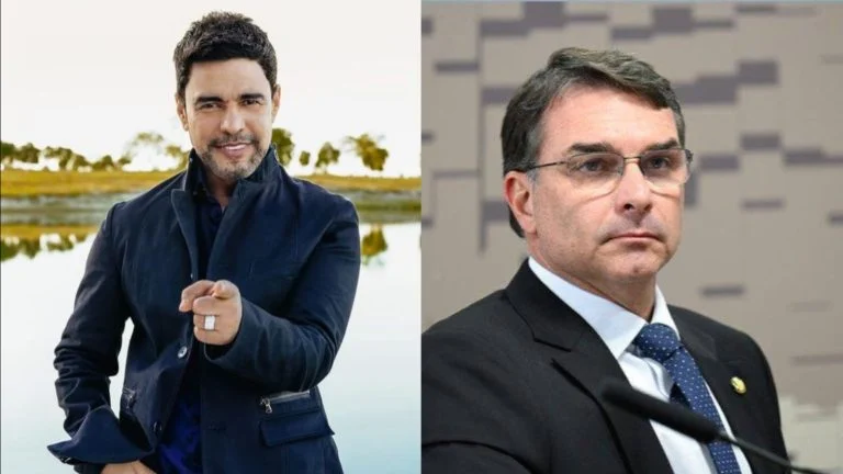 Zezé Di Camargo reforça apoio a Flávio Bolsonaro e convoca eleitores: “25 é o dia da mudança”