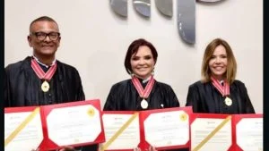 MPBA dá posse a três novos procuradores de justiça em cerimônia com autoridades na sede da instituição, em Salvador