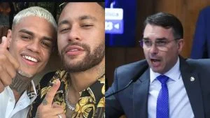 Neymar faz comentário apoiando Flávio Bolsonaro em vídeo de MC Cabelinho: “Dito isso, é 22”