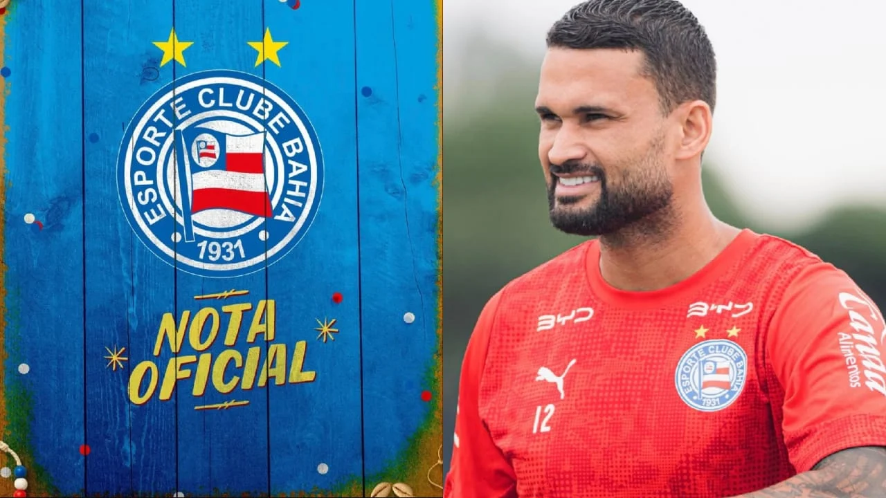 Bahia divulga nota oficial se manifestando após polêmica com atacante e repudia ataques ao Nordeste