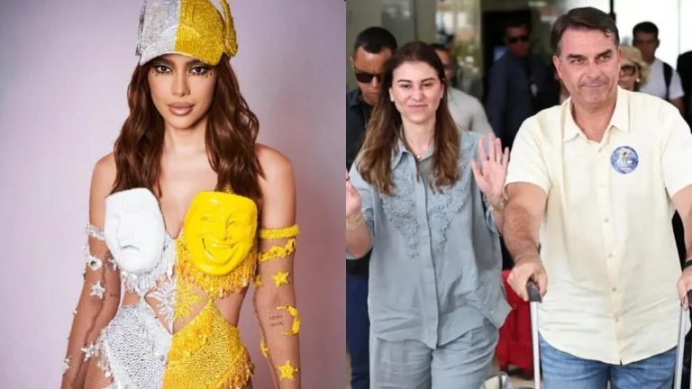 Anitta posta vídeo supostamente ironizando Flávio Bolsonaro e faz relação com seu próprio corpo: “Vim me autodeclarar sem cel