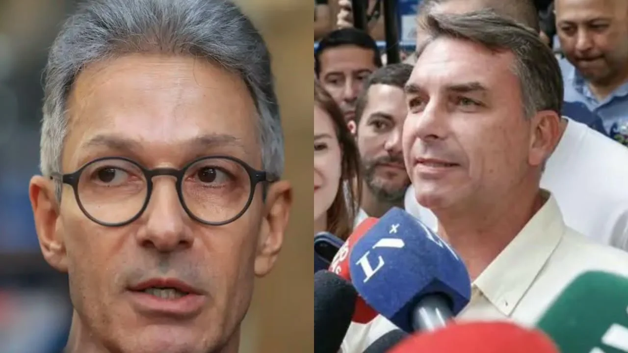 No segundo turno, Zema revela apoio a Flávio Bolsonaro: “Não vou ficar em cima do muro”