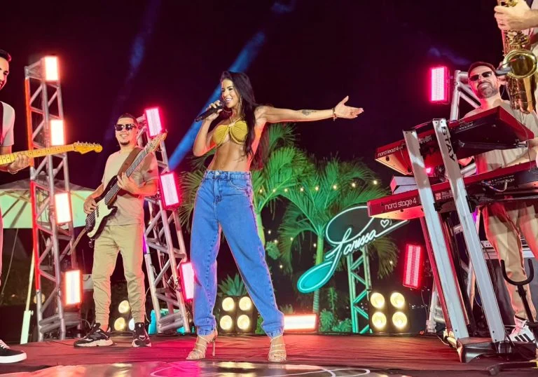 Cantora baiana Larissa Marques aposta no arrocha e grava audiovisual em Valença para nova fase da carreira: “Minha essência”