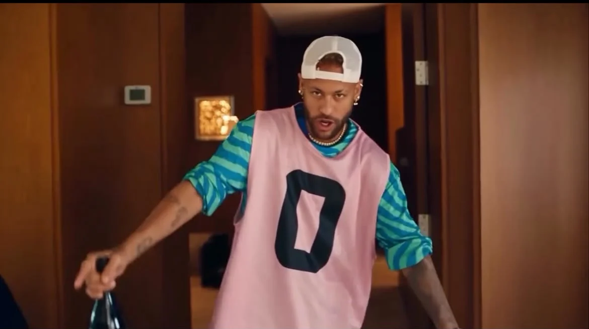 Neymar vira Justin Bieber em vídeo feito com IA e brinca: “Lil Ney”