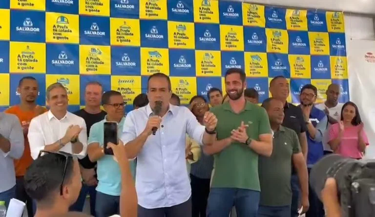 Jairo Neves assume Subprefeitura do Subúrbio em Salvador e Bruno Reis destaca origem: “Continua tendo um suburbano”